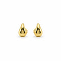 Goldene Tropfen Ohrringe