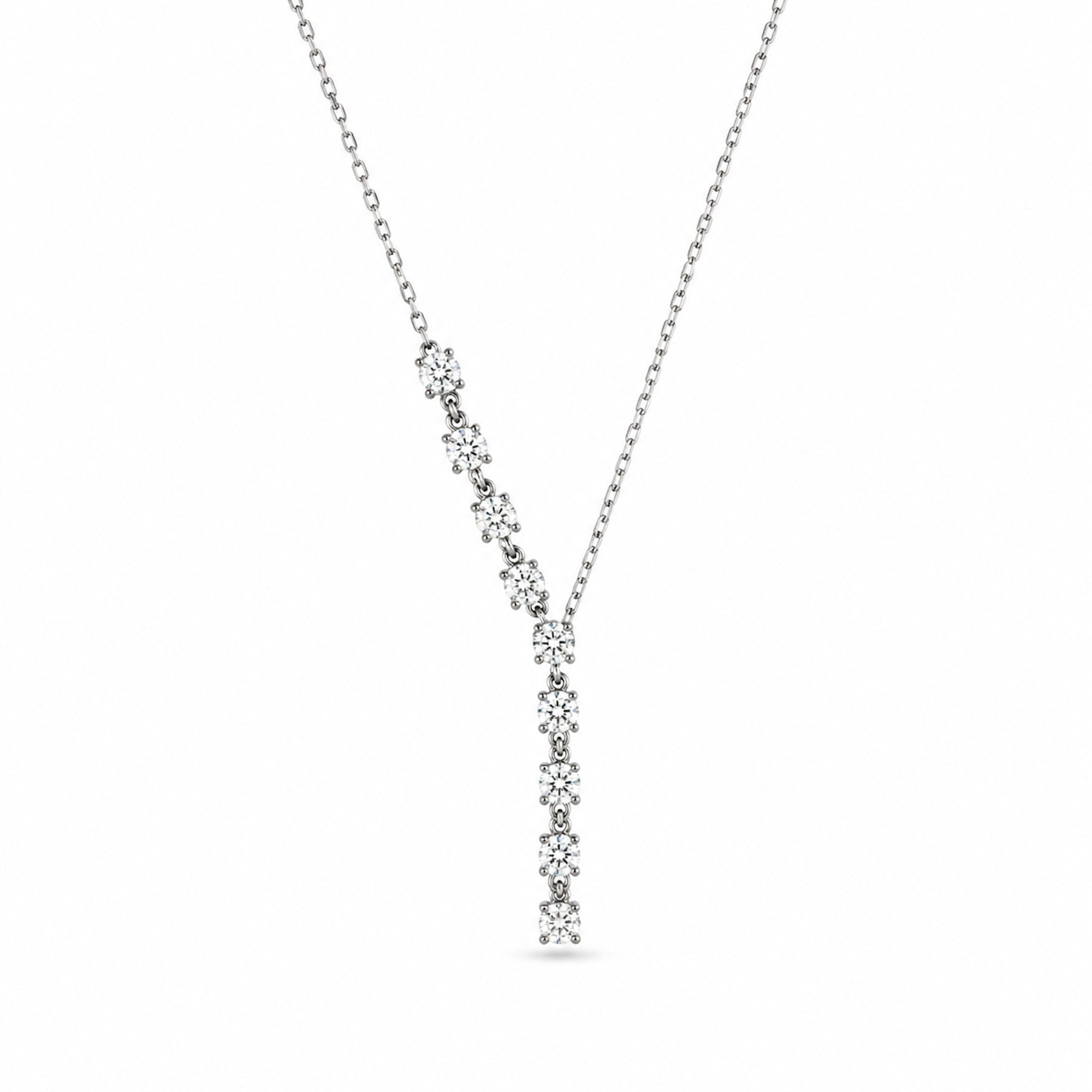 Elegante Halskette mit Steinen