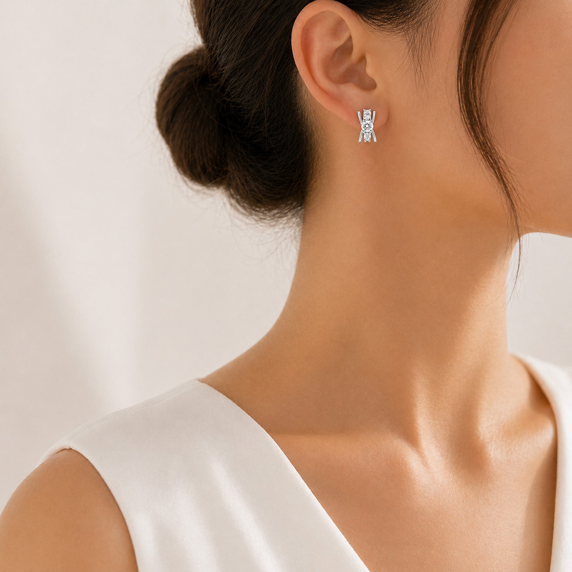 Elegante Zirkonia Ohrringe