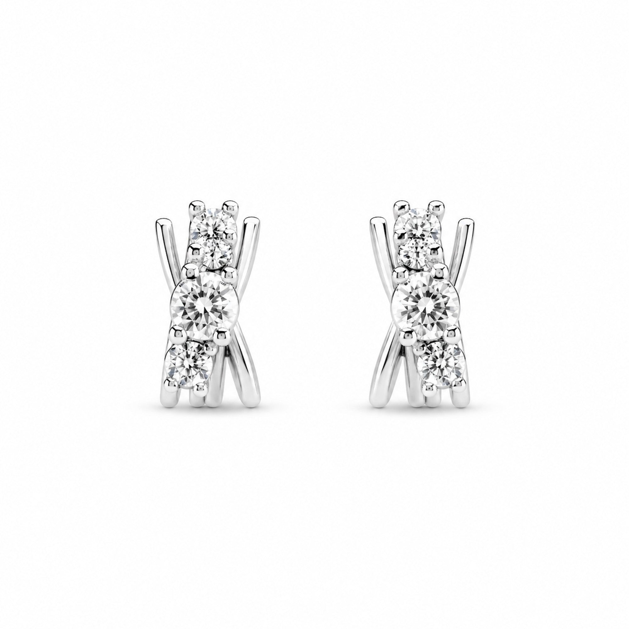 Elegante Zirkonia Ohrringe